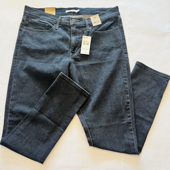 LEVI'S Women's Black 311 Shaping Skinny Jeans Size 16 short 33Wx30L NWT (A0127) - Picture 1 of 8